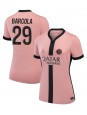 Paris Saint-Germain Bradley Barcola #29 Tredjedrakt Dame 2024-25 Korte ermer